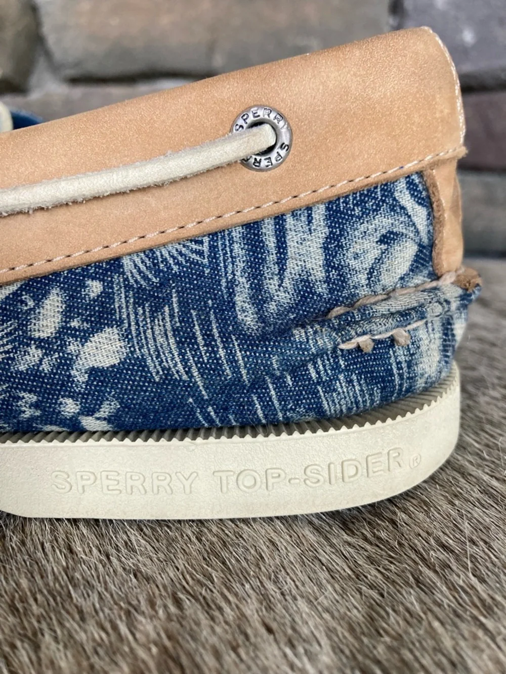 Sperry Tropical Top Sider Boat Shoe Palm Island Vacation